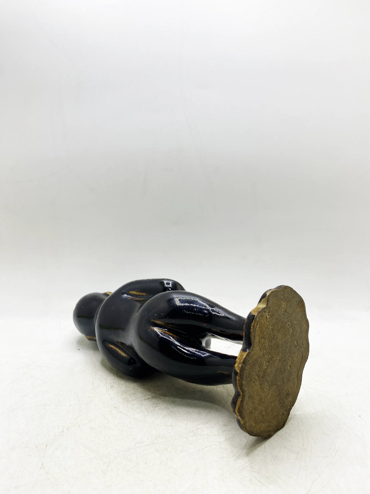 Ming Dynasty Cizhou Kiln Black Glaze Boy-Form Ewer