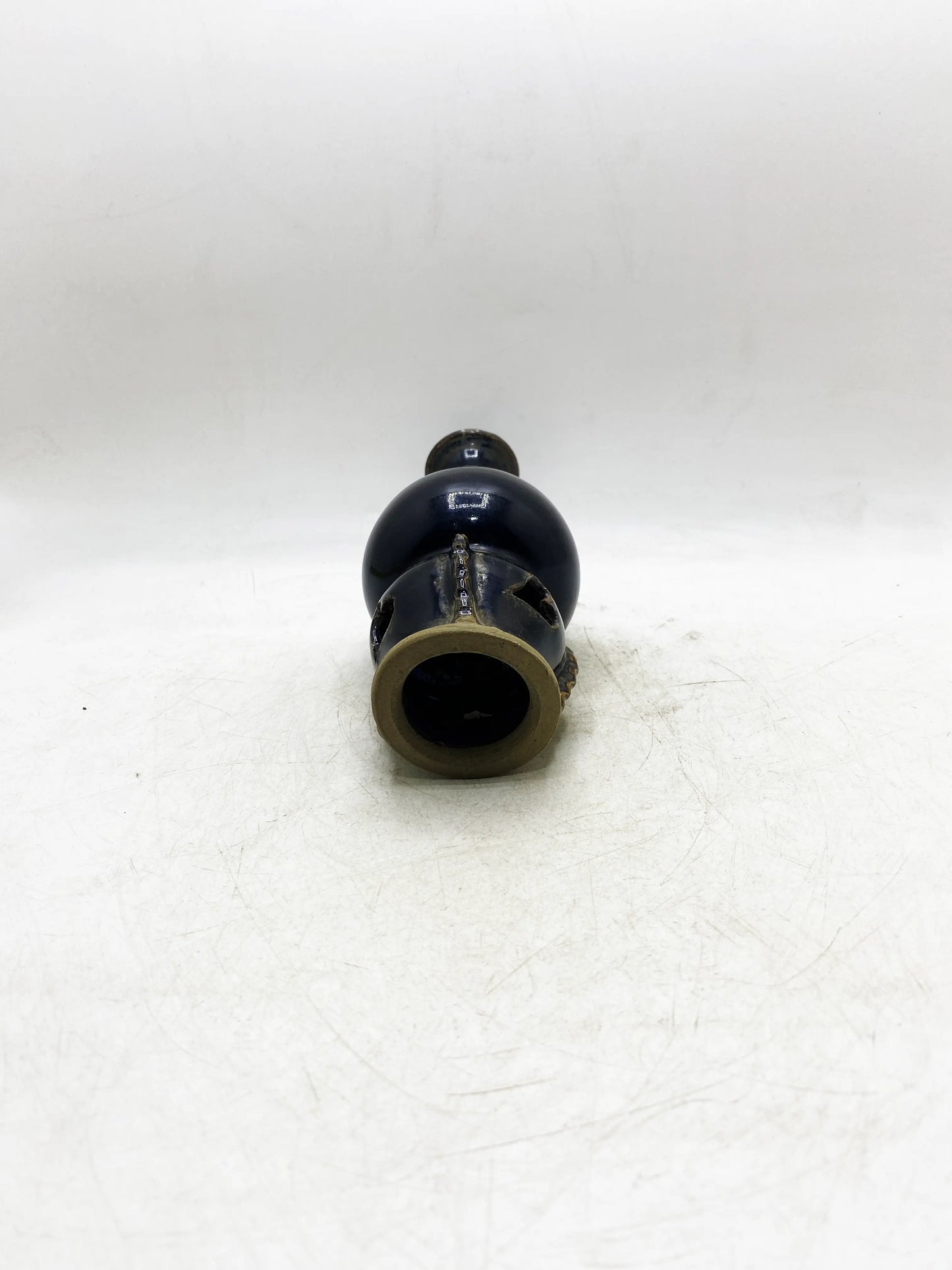 清代吉蘭釉彩文瓢箪花瓶