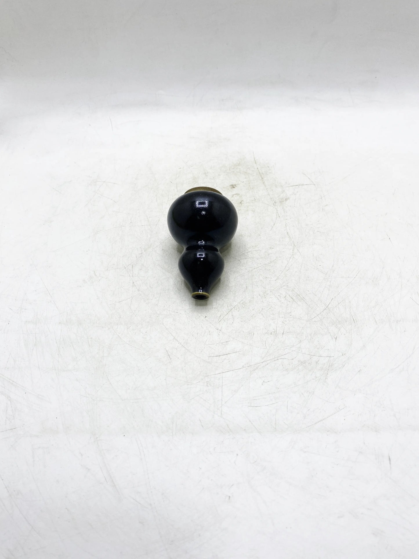 清朝の釉薬ひょうたん花瓶