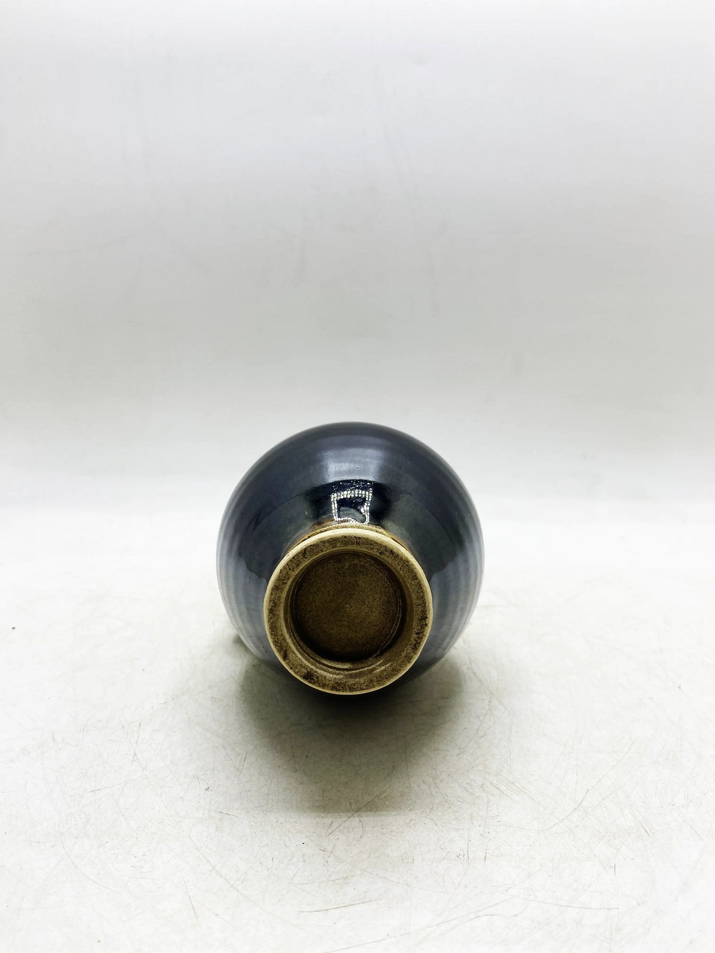 Yuan-Dynastie, Cizhou, Ofenschwarz glasiert, vergoldet, langhalsige Vase