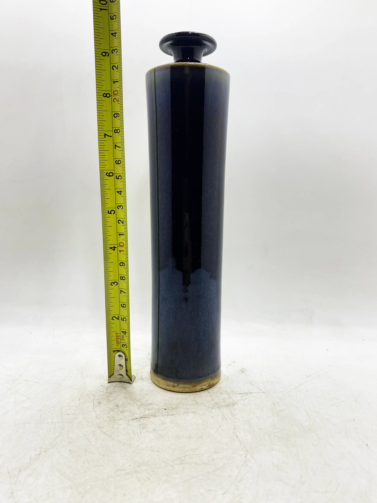 清代吉蘭釉直頸花瓶