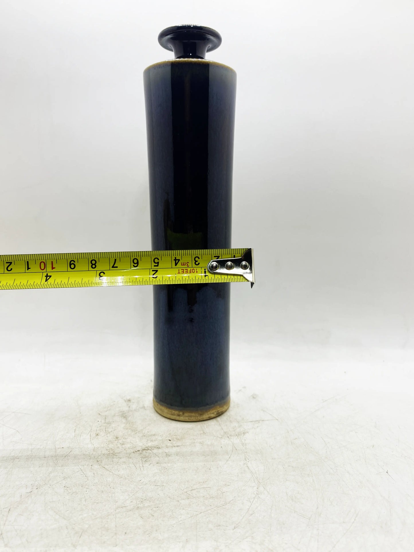 清代吉蘭釉直頸花瓶