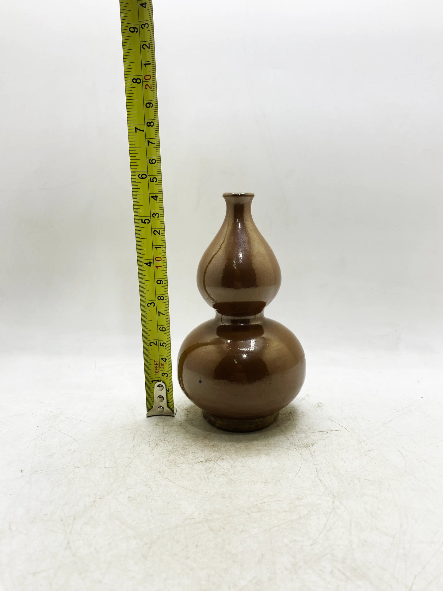 Kürbisvase aus der Ming-Dynastie mit Saucenglasur