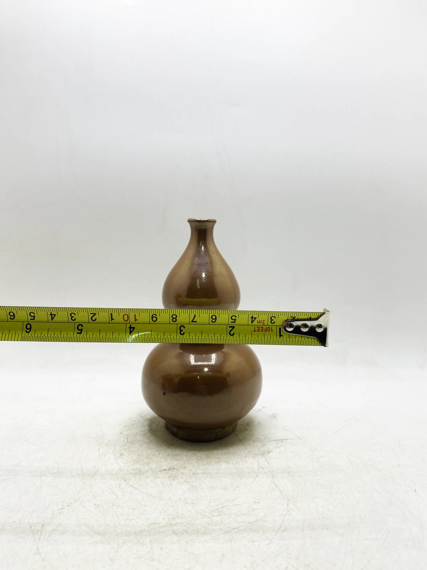 Kürbisvase aus der Ming-Dynastie mit Saucenglasur