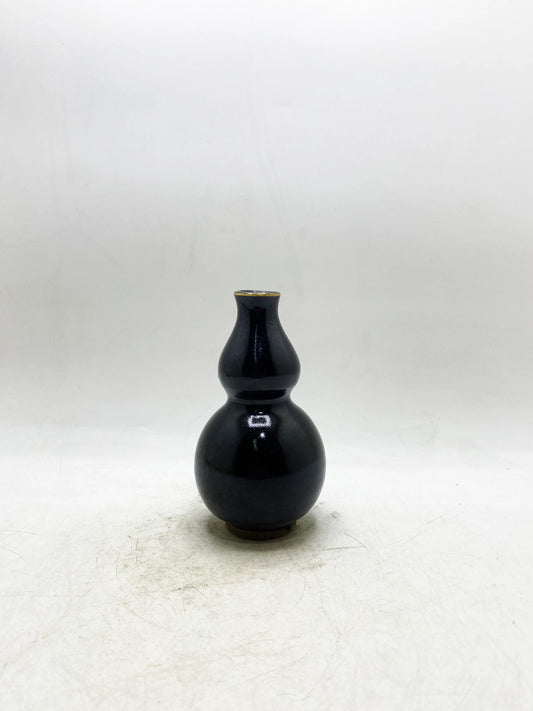 清朝の吉蘭釉ひょうたん花瓶