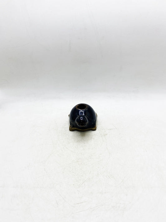 Wasserkrug in Schildkrötenform, Ji-Lan-Glasur, Qing-Dynastie