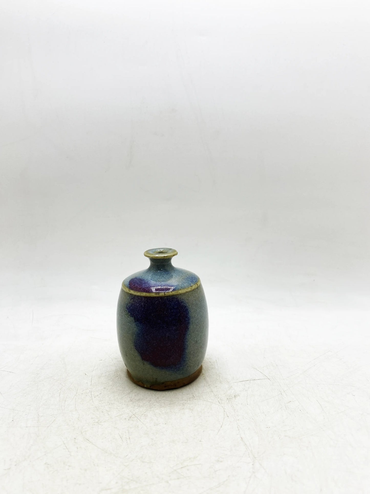 Qing Dynasty Jun Glaze Kiln-Transformed Small Jar