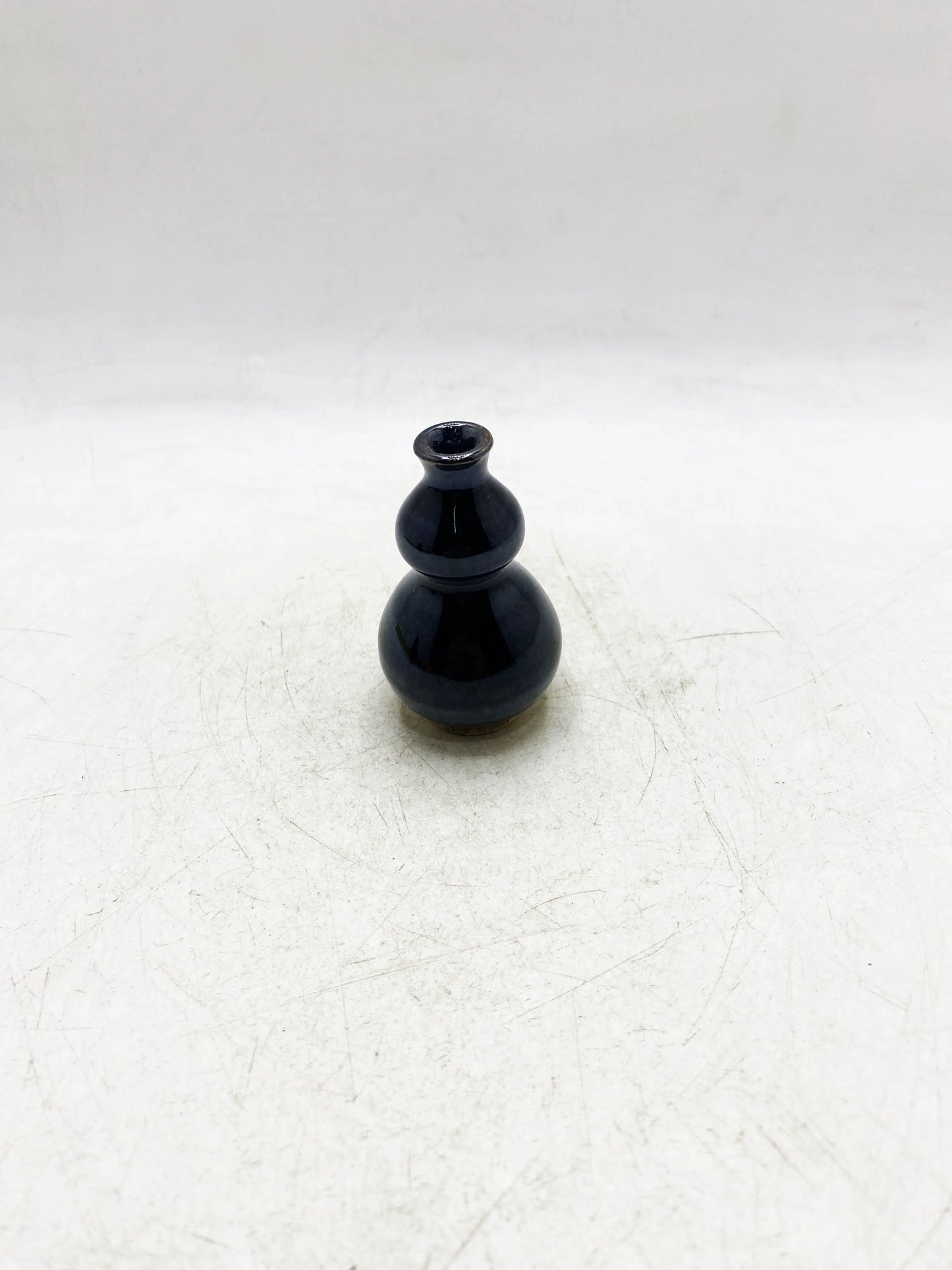 清朝の吉蘭釉ひょうたん花瓶