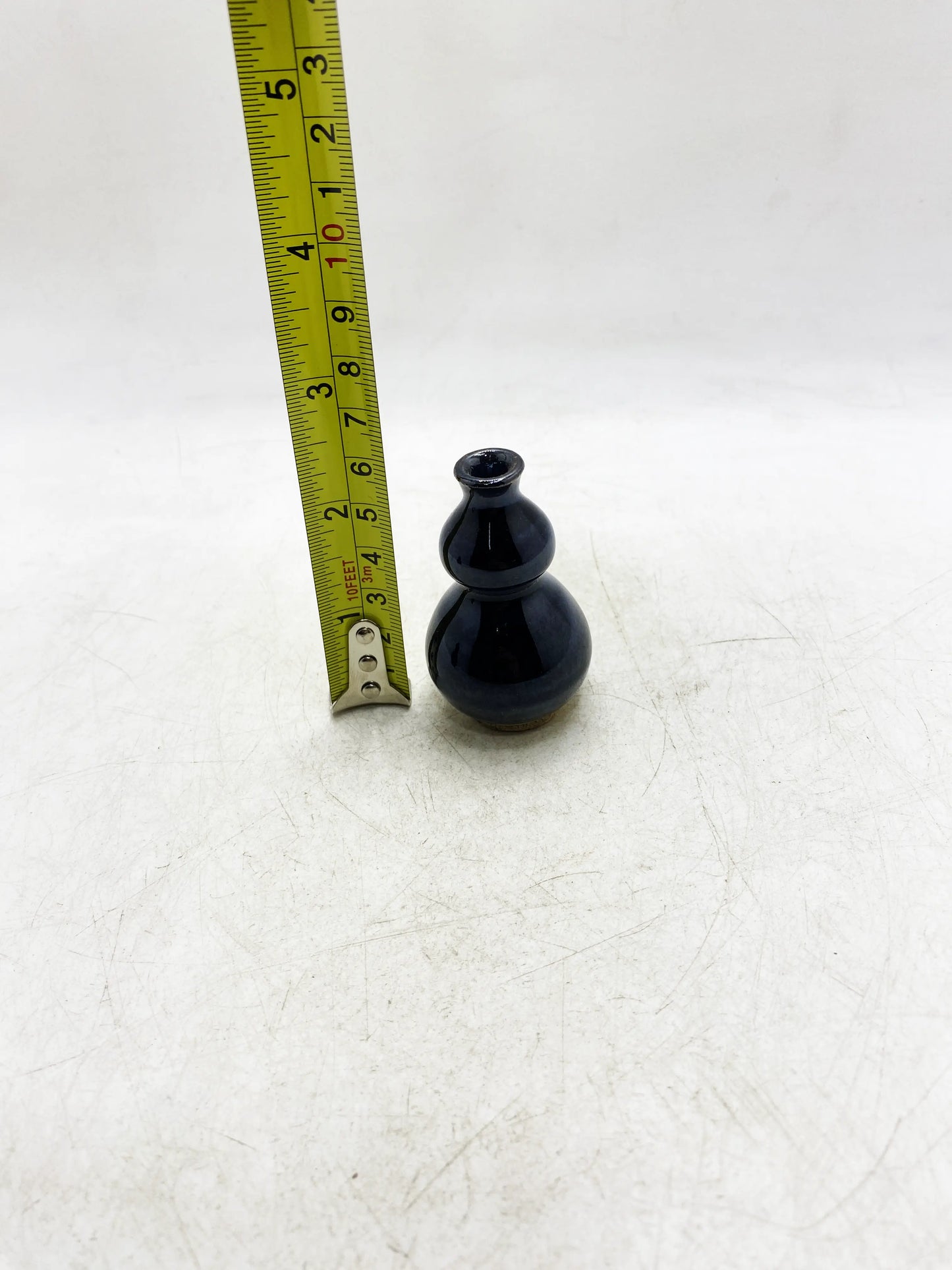 清朝の吉蘭釉ひょうたん花瓶